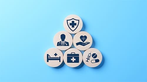 supporting healthcare professionals pyramid