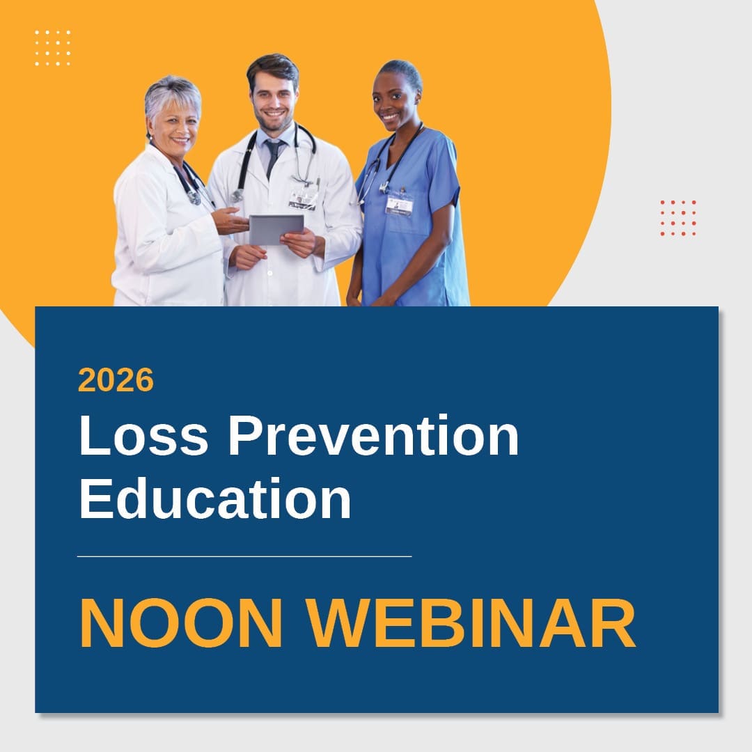2026 loss prevention graphic with physicians and nurse